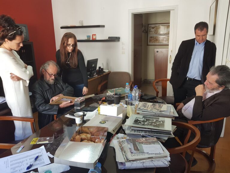 ΜΝΗΜΕΣ ΚΑΙ ΣΥΓΚΙΝΗΣΗ: ΟΙ ΔΥΟ ΠΡΩΗΝ  ΠΡΟΕΔΡΟΙ   Γ. ΦΥΣΑΚΗΣ ΚΑΙ Β. ΔΡΙΒΑΛΙΑΡΗΣ ΣΤΑ ΓΡΑΦΕΙΑ ΤΗΣ ΟΙΕΛΕ